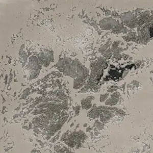 Photo of Silver Machine Woven Abstract Watercolor Indoor Area Rug
