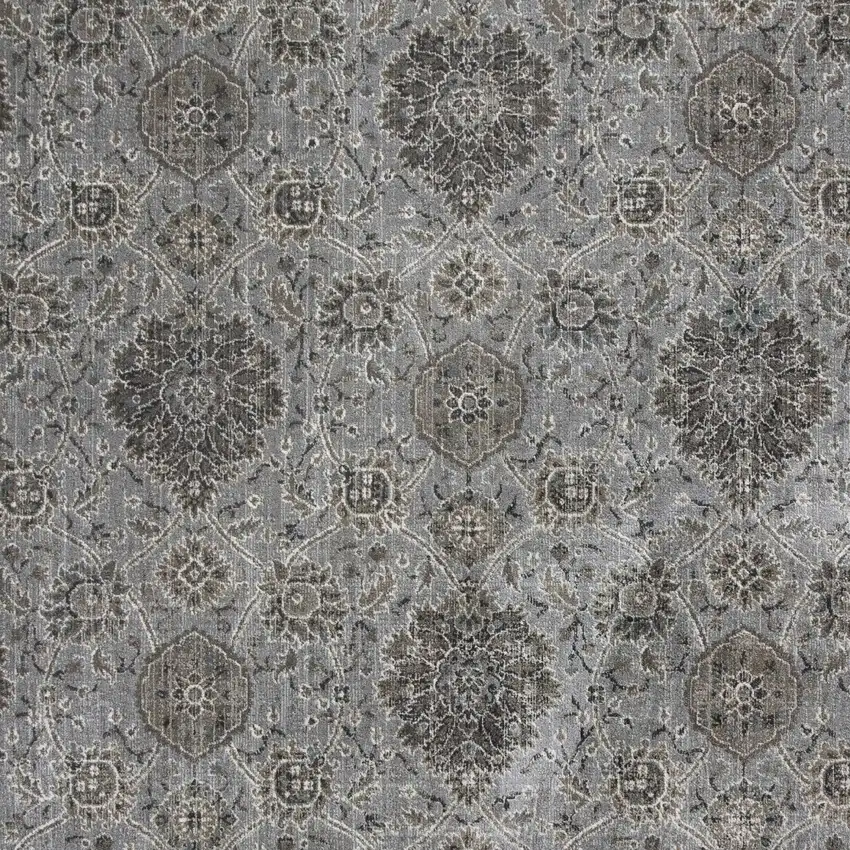 Silver Area Rug Photo 6