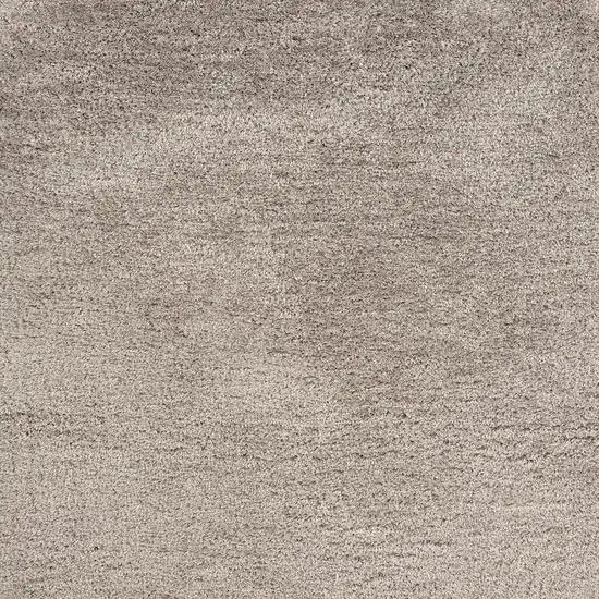 Silver Shag Hand Tufted Area Rug Photo 3