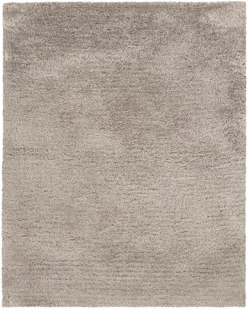 Silver Shag Hand Tufted Area Rug Photo 2
