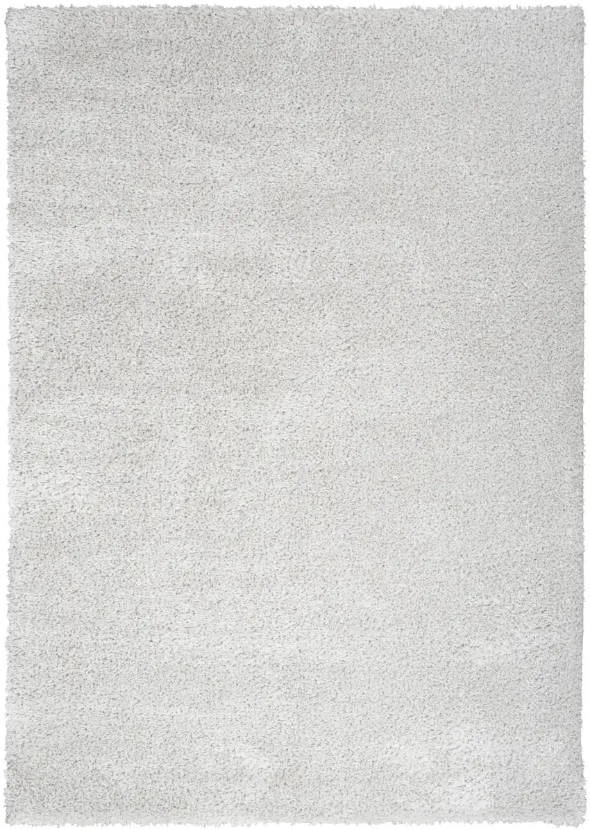 Silver Shag Power Loom Area Rug Photo 2