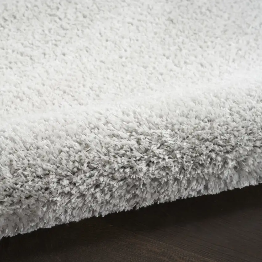 Silver Shag Area Rug Photo 9