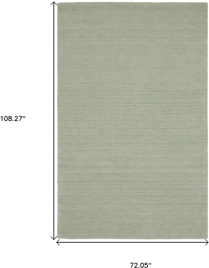 Silver Wool Hand Tufted Area Rug Photo 3