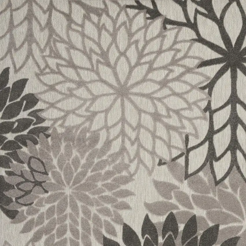 Gray Indoor Outdoor Area Rug Photo 3