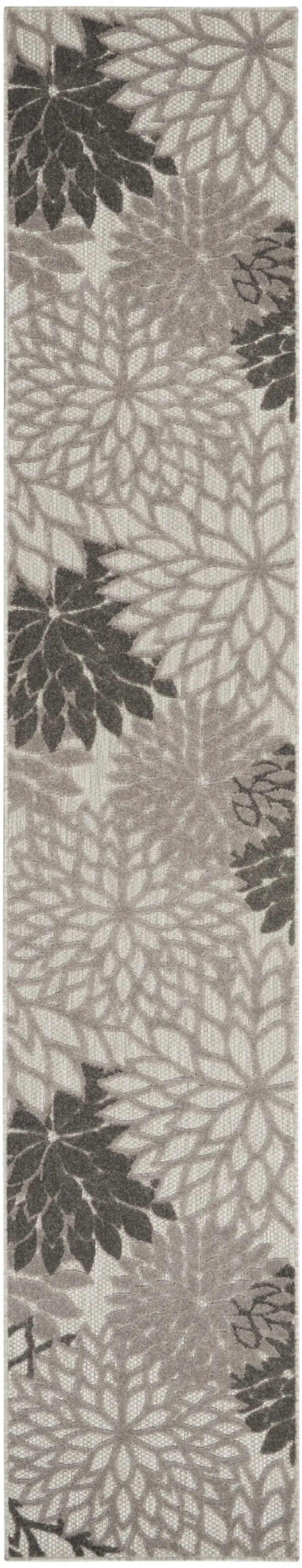 10' Gray Indoor Outdoor Area Rug Photo 6