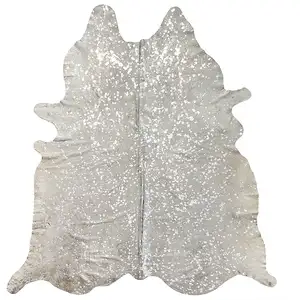 Photo of Cowhide Hand Knotted Area Rug