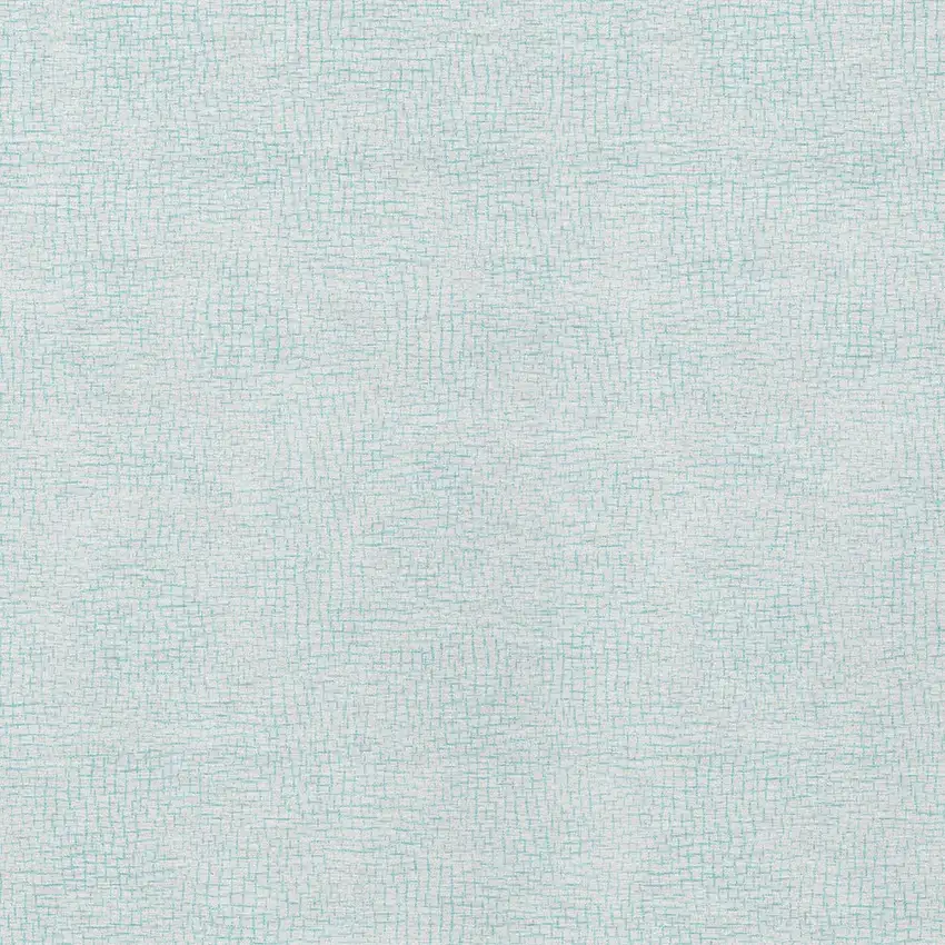 Sky Blue And Ivory Geometric Washable Indoor Outdoor Area Rug Photo 5