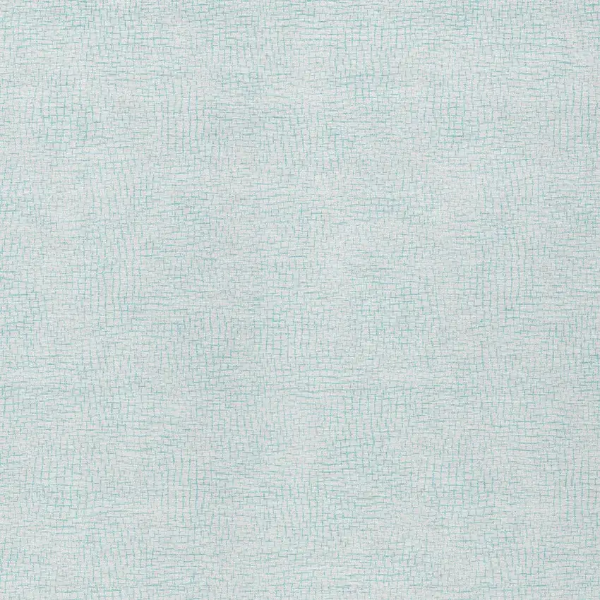 Sky Blue And Ivory Geometric Washable Indoor Outdoor Area Rug Photo 5