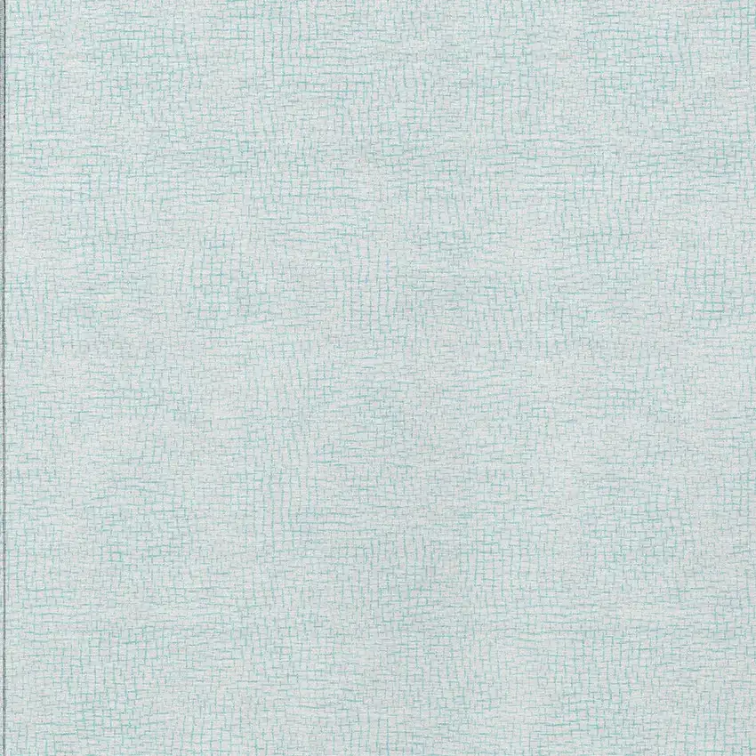 Sky Blue And Ivory Geometric Washable Indoor Outdoor Area Rug Photo 5