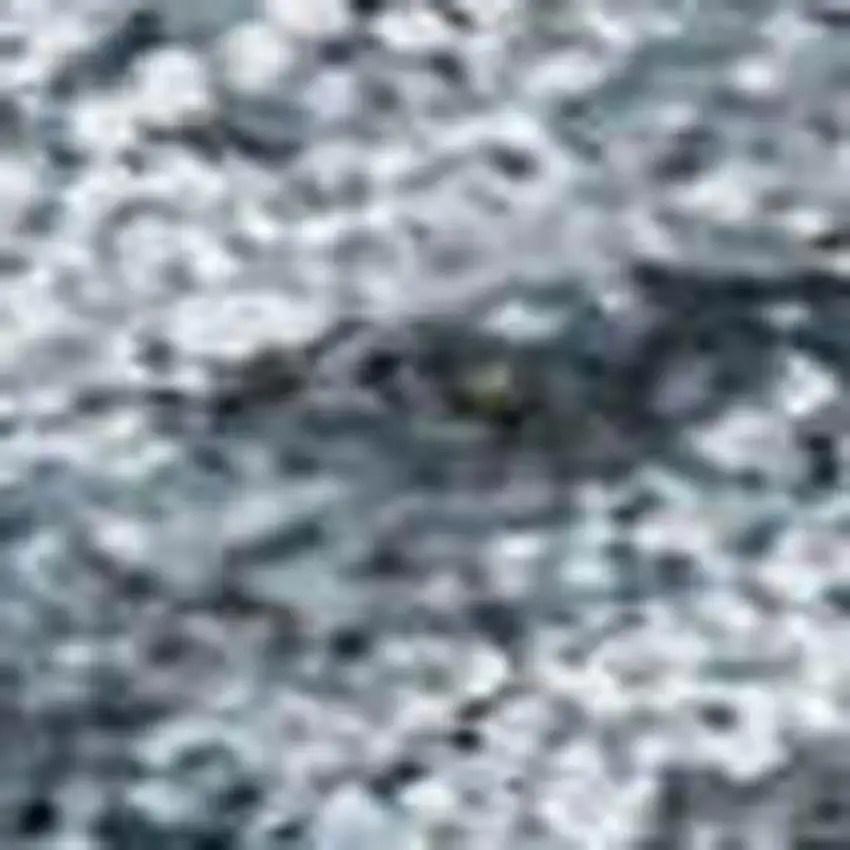 Sky Blue And Taupe Abstract Washable Indoor Outdoor Area Rug Photo 3