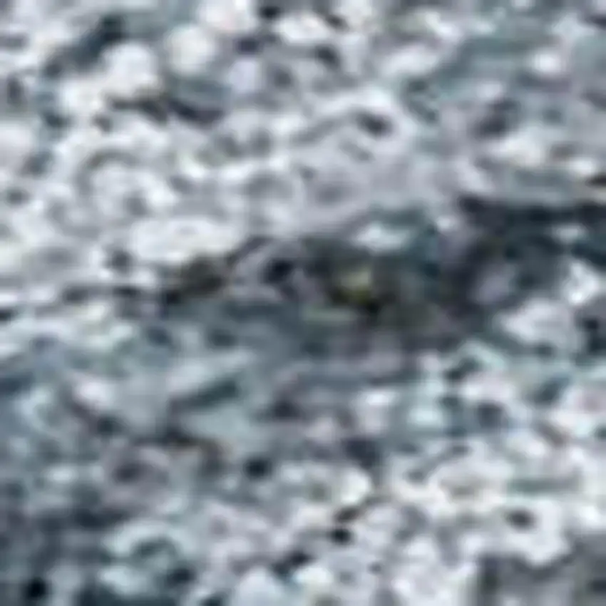 Sky Blue And Taupe Abstract Washable Indoor Outdoor Area Rug Photo 3