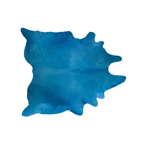 Photo of Sky Blue Cowhide - Rug