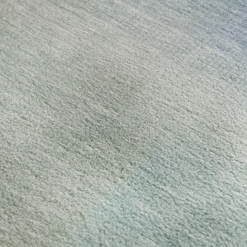 Sky Blue Peach And Lilac Striped Washable Area Rug With UV Protection Photo 2