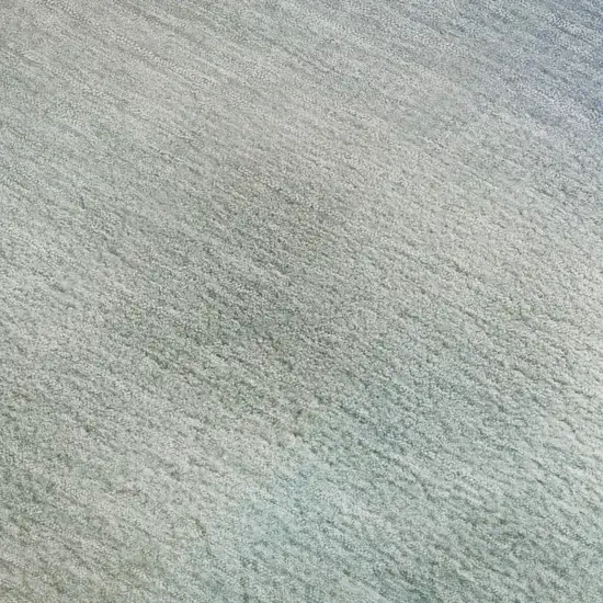 Sky Blue Peach And Lilac Striped Washable Area Rug With UV Protection Photo 2