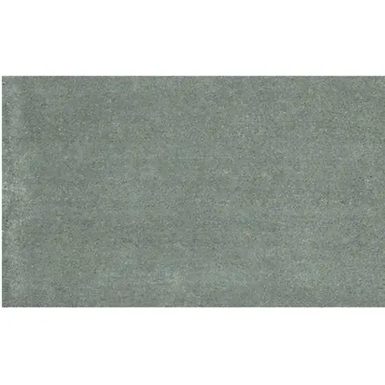 Slate Blue Indoor Shag Runner Rug Photo 3