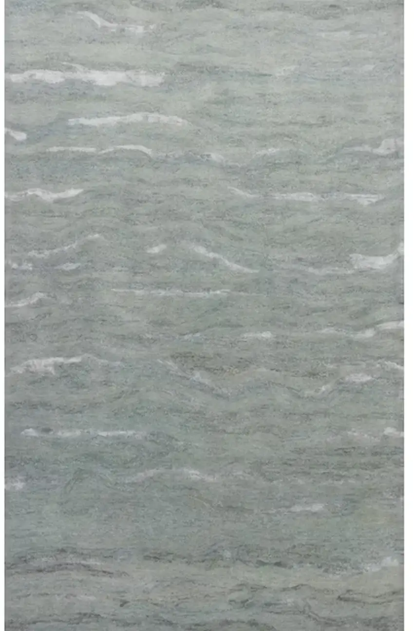 9'X12' Slate Grey Hand Tufted Abstract Indoor Area Rug Photo 2