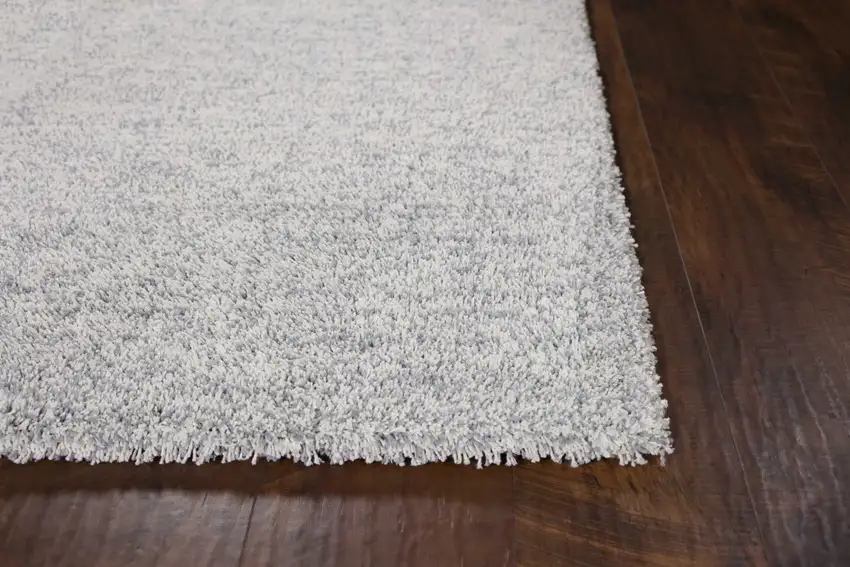 Slate Heather Indoor Shag Rug Photo 6