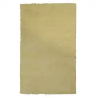 Photo of Solid Color Canary Yellow Shag Area Rug