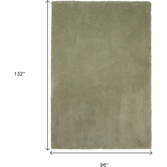 Sage Shag Hand Woven Area Rug Photo 3