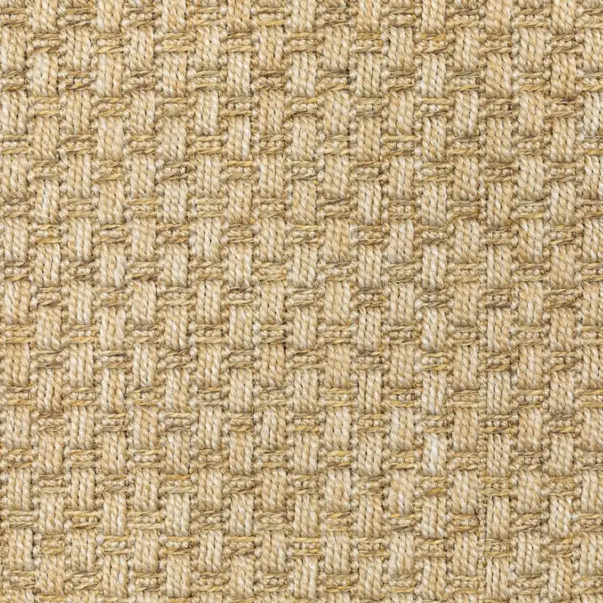 Solid Sand Beige Indoor Outdoor Area Rug Photo 3