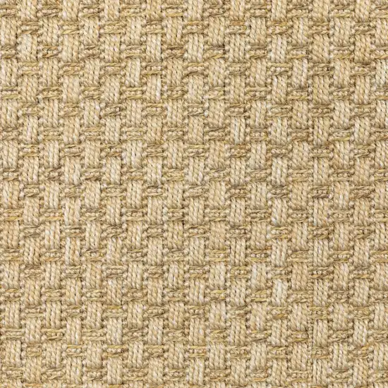 Solid Sand Beige Indoor Outdoor Area Rug Photo 3