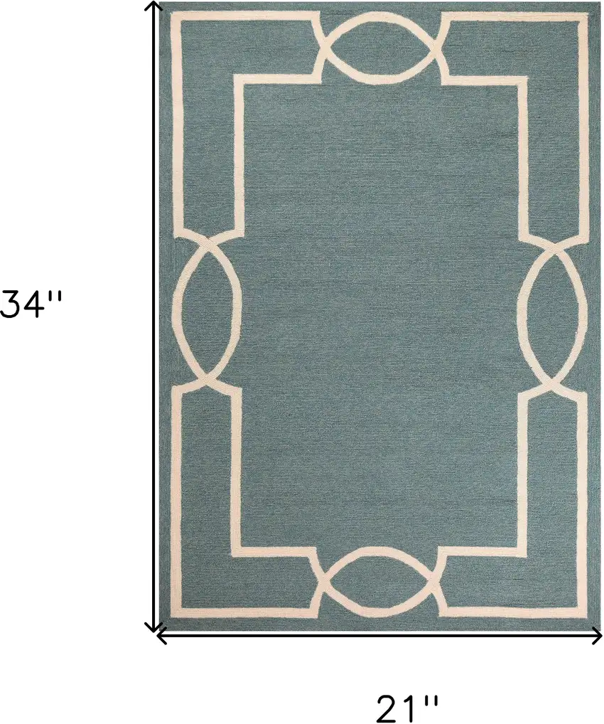 Spa Polypropylene Accent Rug Photo 3