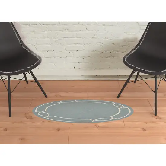 Spa Polypropylene Accent Rug Photo 7