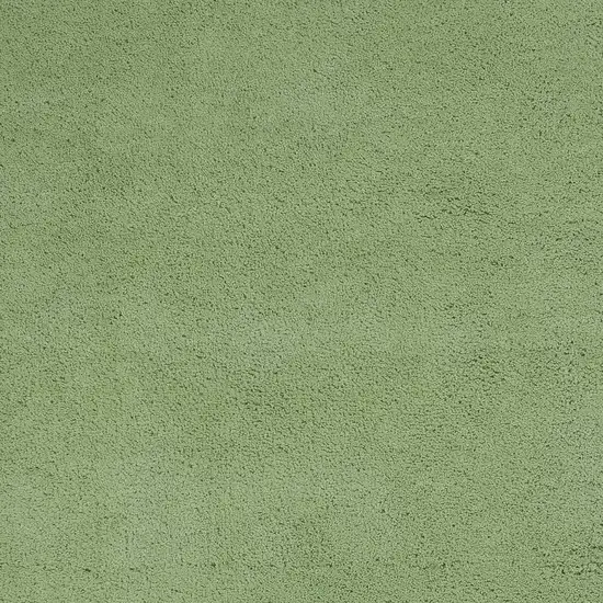 Green Shag Hand Woven Area Rug Photo 7