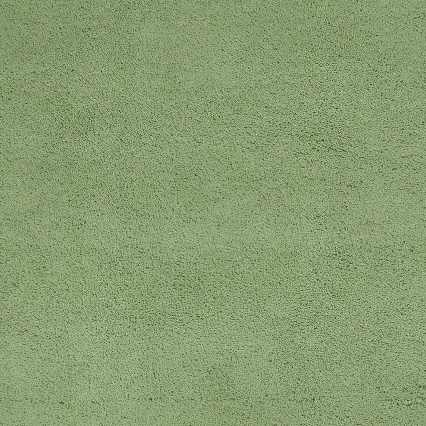 Green Shag Hand Woven Area Rug Photo 7