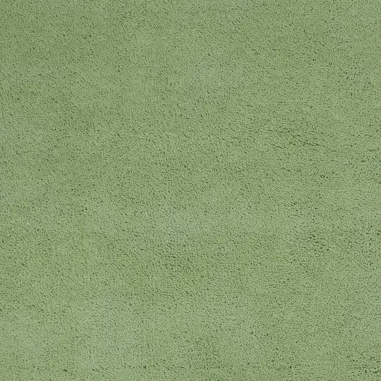 Green Shag Hand Woven Area Rug Photo 4