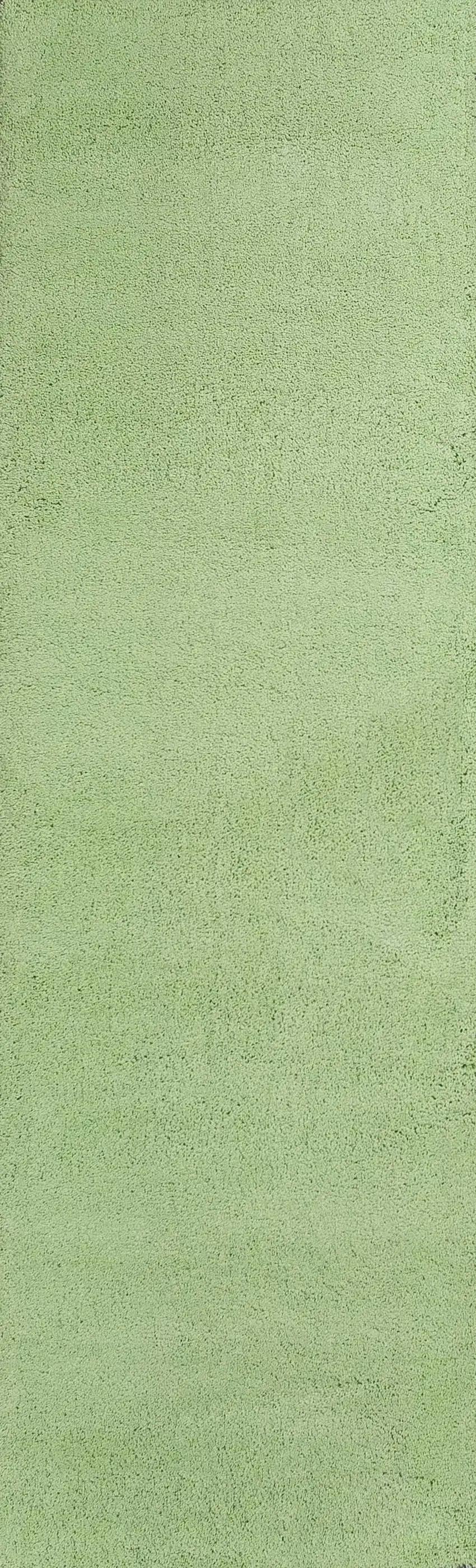 Spearmint Green Plain Runner  Rug Photo 1