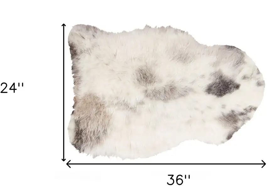 Spotted Animal Print Area Rug Photo 3