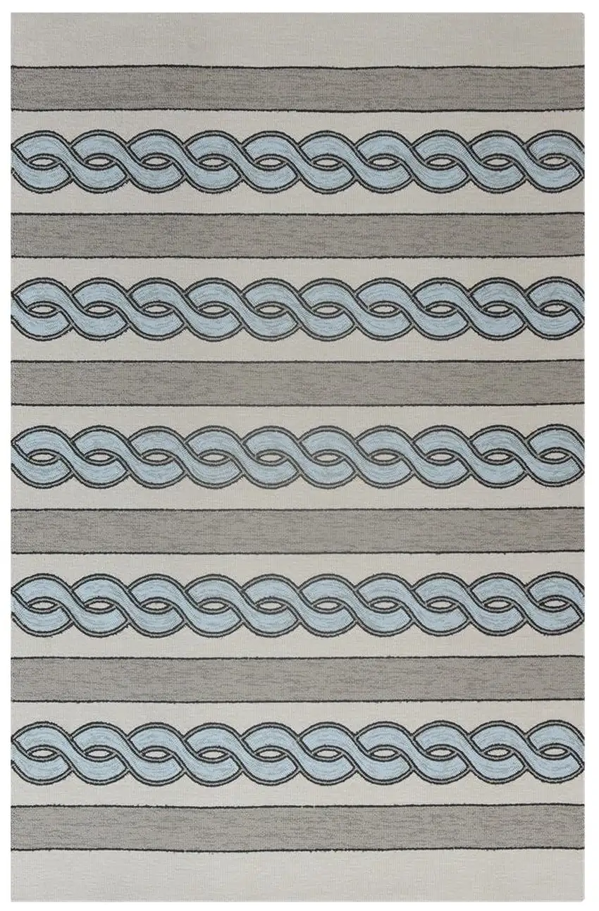 7' Square   Uv Treated Polypropylene Ivory Or Spa Area Rug Photo 2
