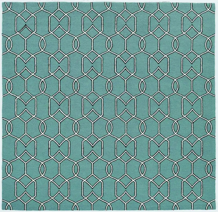 Square   UV treated Polypropylene Spa Area Rug Photo 1