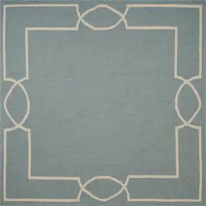 Photo of Square   UV treated Polypropylene Spa Area Rug