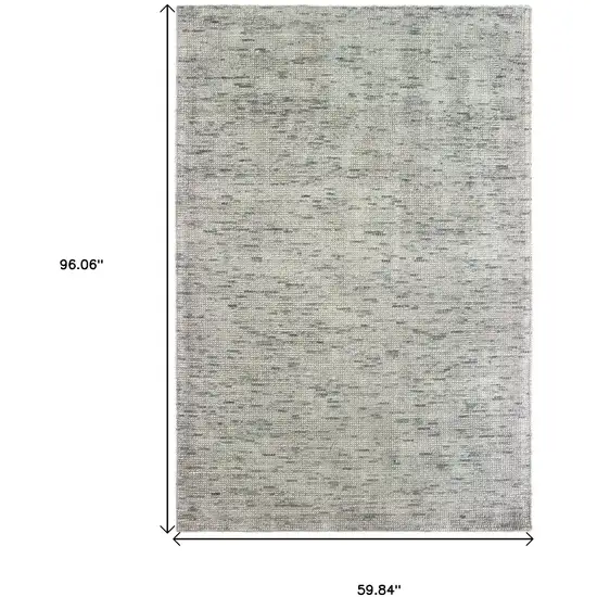 Stone And Gray Hand Tufted Area Rug Photo 3