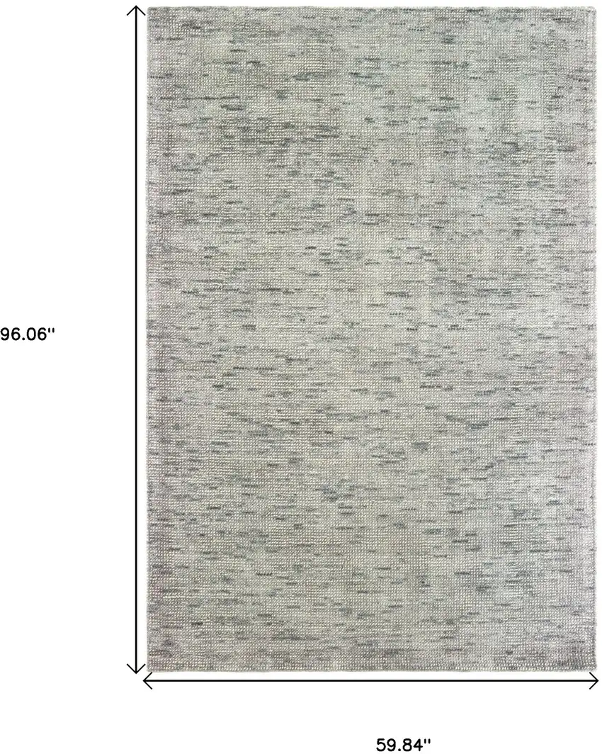Stone And Gray Hand Tufted Area Rug Photo 3