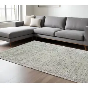 Photo of Stone And Gray Hand Tufted Area Rug
