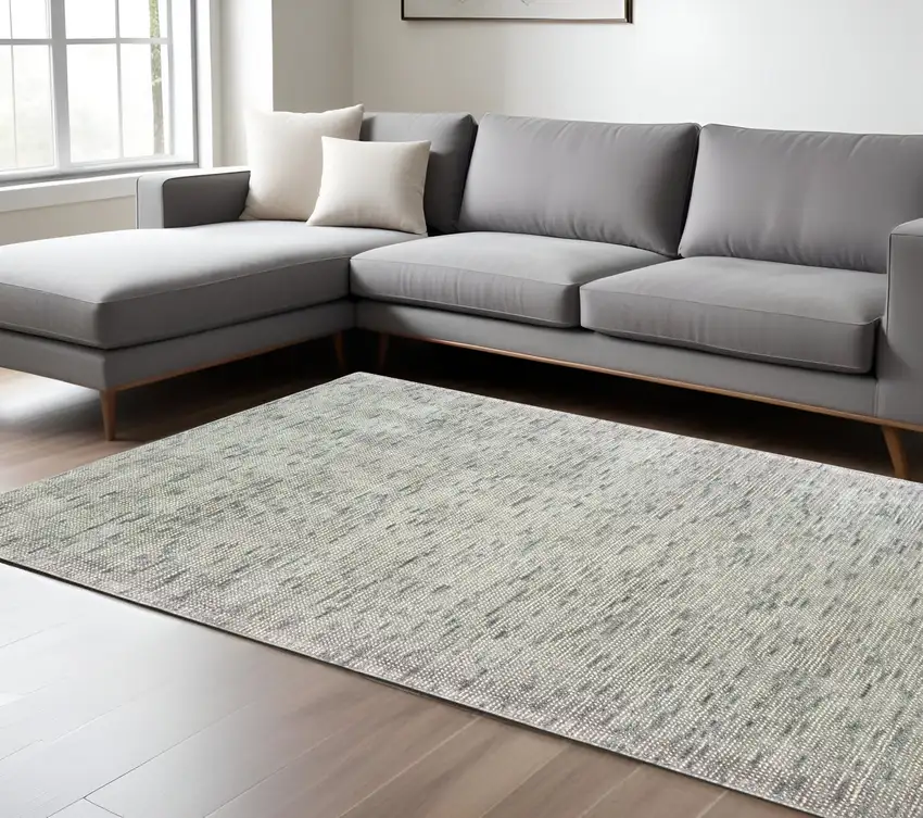 Stone And Gray Hand Tufted Area Rug Photo 1