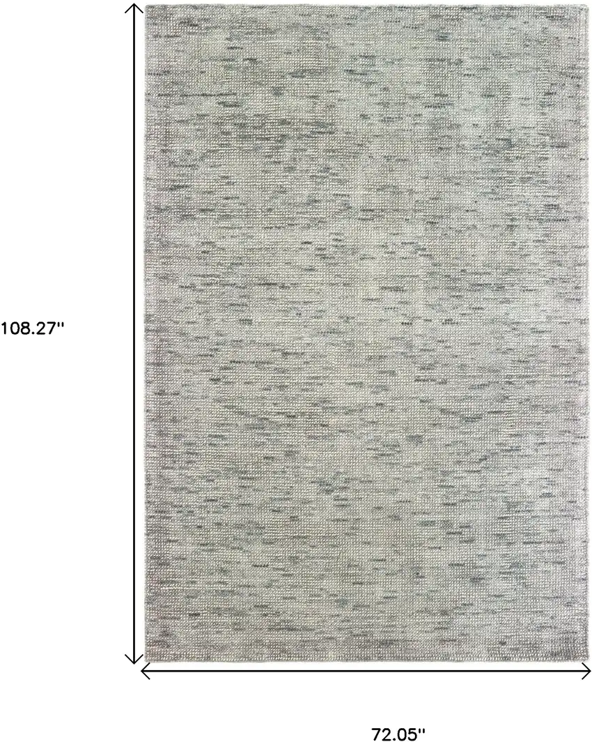 Stone And Gray Hand Tufted Area Rug Photo 3