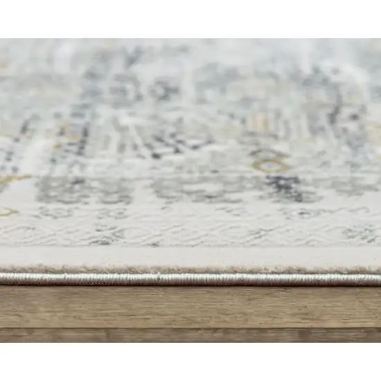 Stone Beige And Ivory Abstract Area Rug Photo 5
