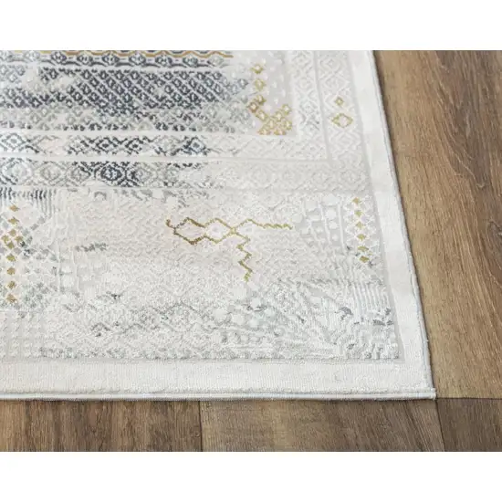 Stone Beige And Ivory Abstract Area Rug Photo 3