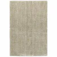 Photo of Stone Shag Power Loom Stain Resistant Area Rug