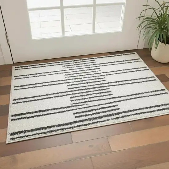 Striped Area Rug Photo 1