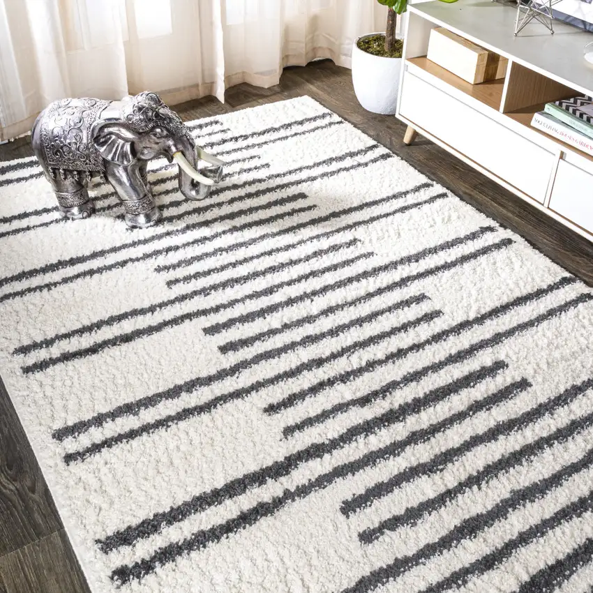 Striped Area Rug Photo 8