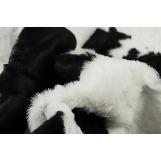 Sugarland Black And White Faux Hide - Area Rug Photo 2