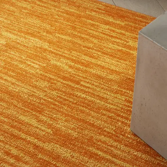Orange Indoor Outdoor Area Rug Photo 4