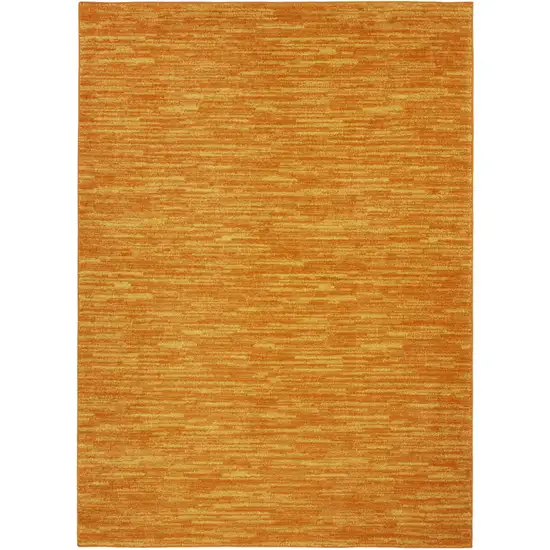 Orange Indoor Outdoor Area Rug Photo 2