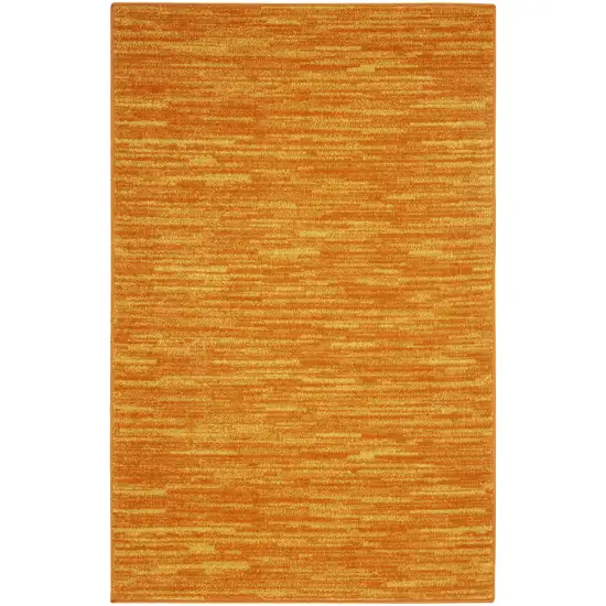 Orange Indoor Outdoor Area Rug Photo 2