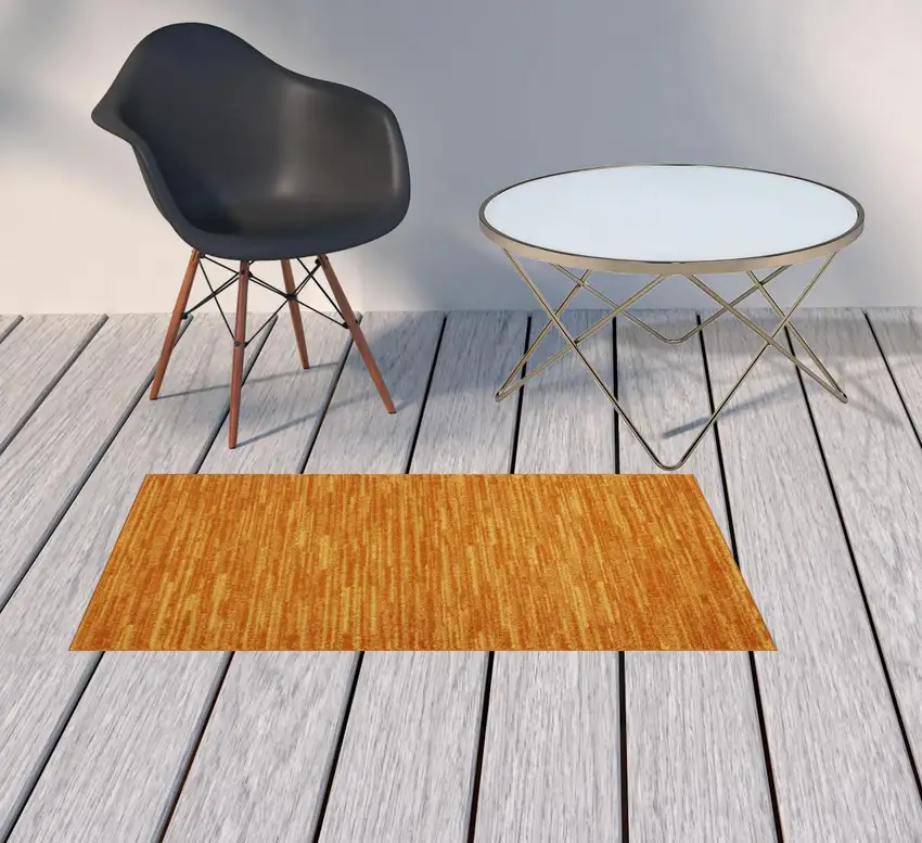 Sunburst Non Skid Indoor Outdoor Runner Rug Photo 2
